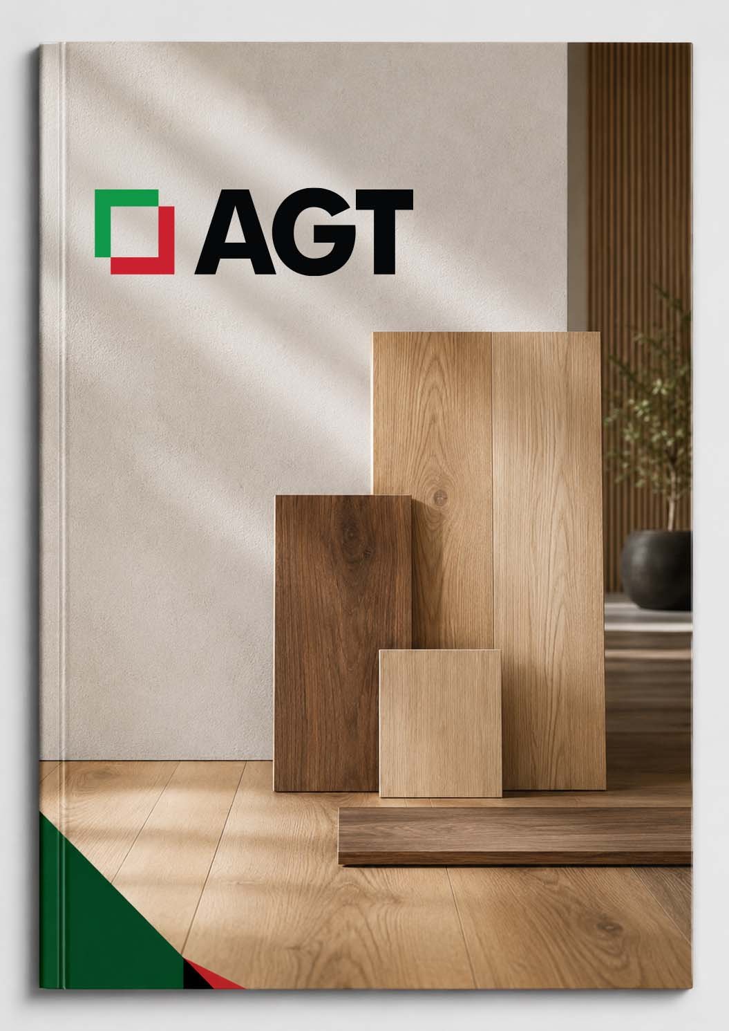 AGT-ის იატაკის საფარის კატალოგის ყდა